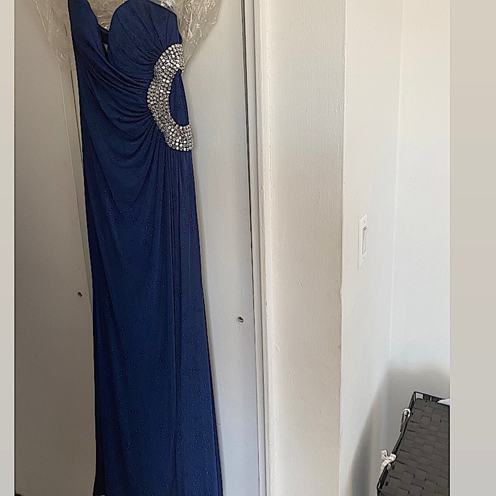 Blue Sparkly Dress